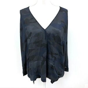 Banana Republic Camo Dolman Sleeve Blouse